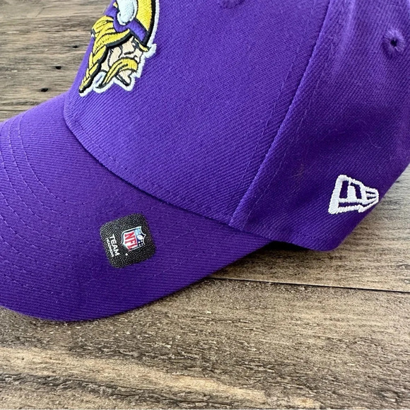NWT New Era NFL Minnesota Vikings Football Team Baseball Hat Cap Purple New - Picture 2 of 4